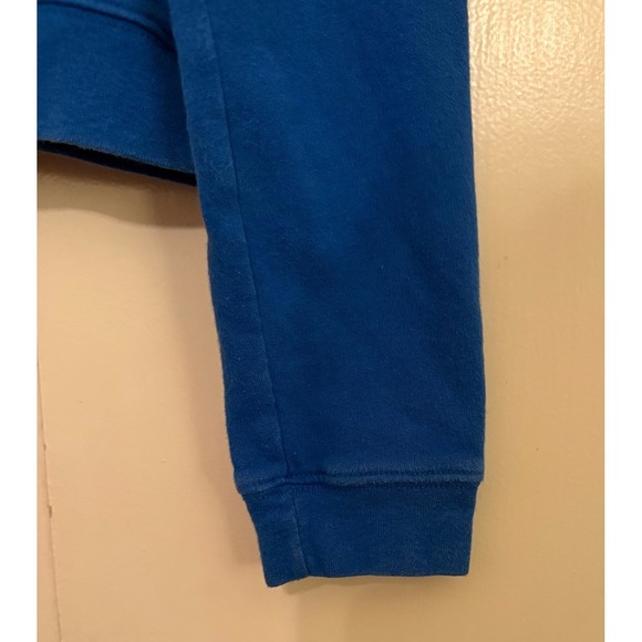 AERO NYC Blue Cropped Sweatshirt small Y2K rare was only sold in Latin America - Picture 3 of 4